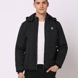 Zip-Front Slim Fit Hooded Puffer Jacket-41