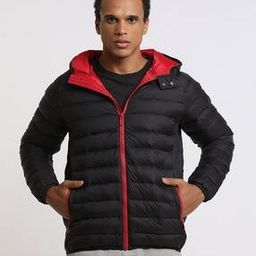 Regular Fit Hooded Puffer Jacket-picture-33
