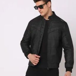 Regular Fit Biker Jacket-picture-49