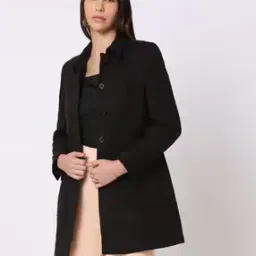 Button-Down Blazer with Flap Pockets-picture-19
