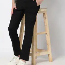 Men Slim Fit Flat-Front Chinos-picture-51