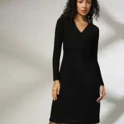 Women Glittery Sheath Dress-image-21