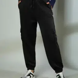 Women Regular Fit Cargo Joggers-image-12