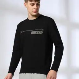 Men Seersucker Regular Fit Sweatshirt-image-74