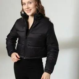 Women Puffer Quilted Slim Fit Jacket-picture-46