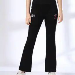 Women Flared Track Pants-image-79