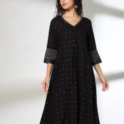 Women Printed A-Line Kurta-image-18