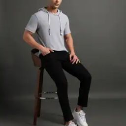 Men Skinny Fit Cropped Jeans-image-66