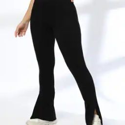 Women Pleated Flare Pants with Pintucks-picture-11