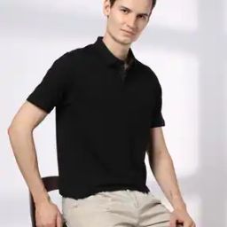 Men Slim Fit Polo T-Shirt-image-41