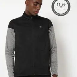 Colourblock Zip-Front Training Jacket-image-31
