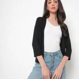 Open-Front Shrug with Shawl Lapel-picture-51