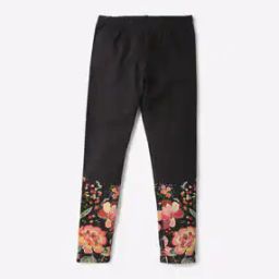 Floral Print Leggings with Elasticated Waist-picture-30