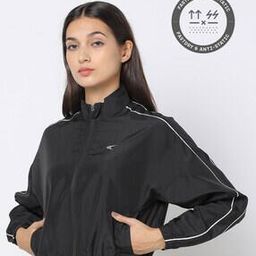 NS Woven Track Jacket with Contrast Piping-image-98