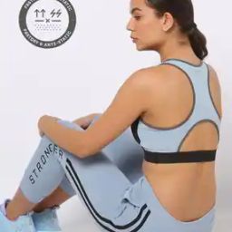 Logo Print Sports Bra-picture-29
