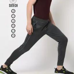Men Training Joggers with Elasticated Waist-picture-42