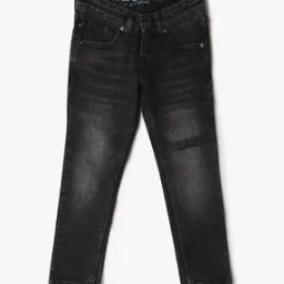 Boys Mid-Wash Slim Fit Jeans-picture-17