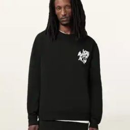 Men Orlando Logo Printed Relaxed Fit Organic Cotton Sweatshirt-picture-10