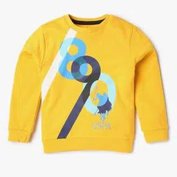 u.s. polo assn. Boys Logo Print Regular Fit Sweatshirt-picture-17