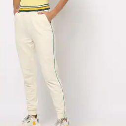 Women Joggers with Striped Elasticated Waist-image-17