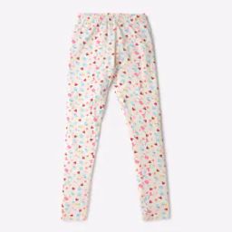 Floral Print Leggings with Elasticated Waist-picture-22