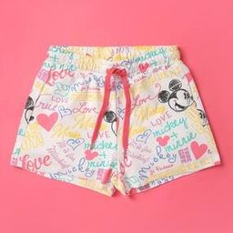 Mickey & Minnie Print Shorts-image-78