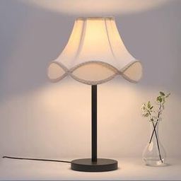 Table Lamp with Cotton Shade-image-102
