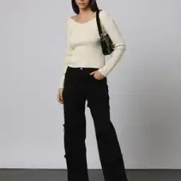Ribbed Regular Fit Sweater-image-67