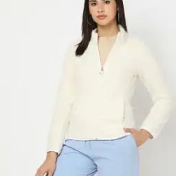 Cardigan with Zip Closure-44