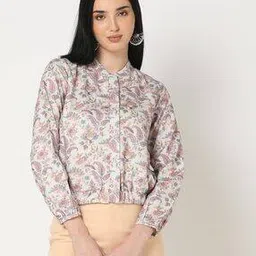 Paisley Print Winter Jacket-picture-31