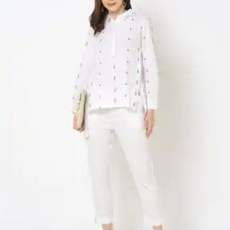 Woven Relaxed Fit Tunic-image-45