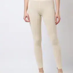 Ankle-Length Leggings with Elasticated Waist-image-17