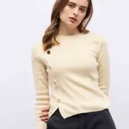 Women Round Neck Pullover-picture-18