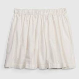 Schiffli Skirt with Elasticated Waistband-picture-32