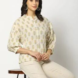 Women Printed Relaxed Fit Top-image-97