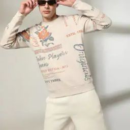 Men Printed Slim Fit Sweatshirt-picture-49