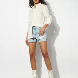 Dobby Striped Regular Shirt-image-62