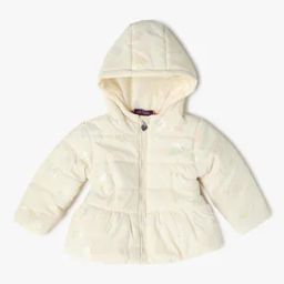 Girls Printed Zip-Front Hooded Puffer Jacket-picture-16