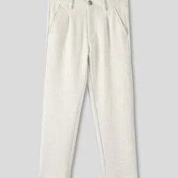 wotnot by azorte Boys Slim Fit Pleat-Front Trousers-picture-12