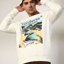 Men Printed Regular Fit Crew-Neck Sweatshirt-image-60