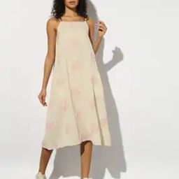 Women Floral Print A-Line Dress-image-88