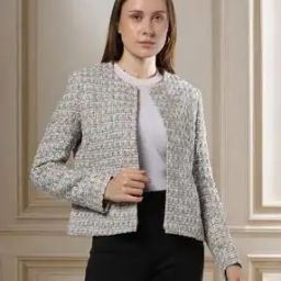 Women Printed Regular Fit Jacket-picture-36