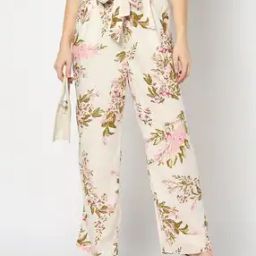 Women Printed Relaxed Fit Trouser-image-68