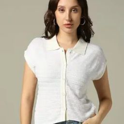 Women Patterned Regular Fit Shirt-17