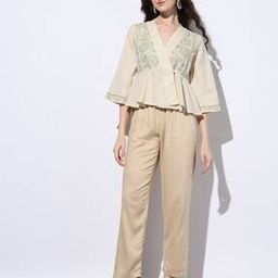 Women Embroidered Regular Fit Jacket-image-90