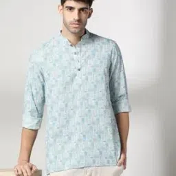 Men Printed Slim Fit Shirt-44