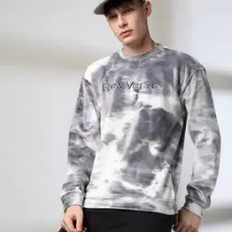 Men Tie & Dye Relaxed Fit Sweatshirt-picture-15