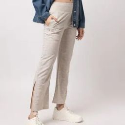 Women Sports Flared Track Pants-image-3