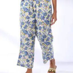 Women Floral Print Tapered Fit Pants-image-46