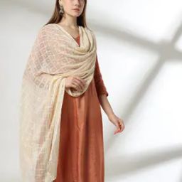 Women Checked Dupatta-picture-18